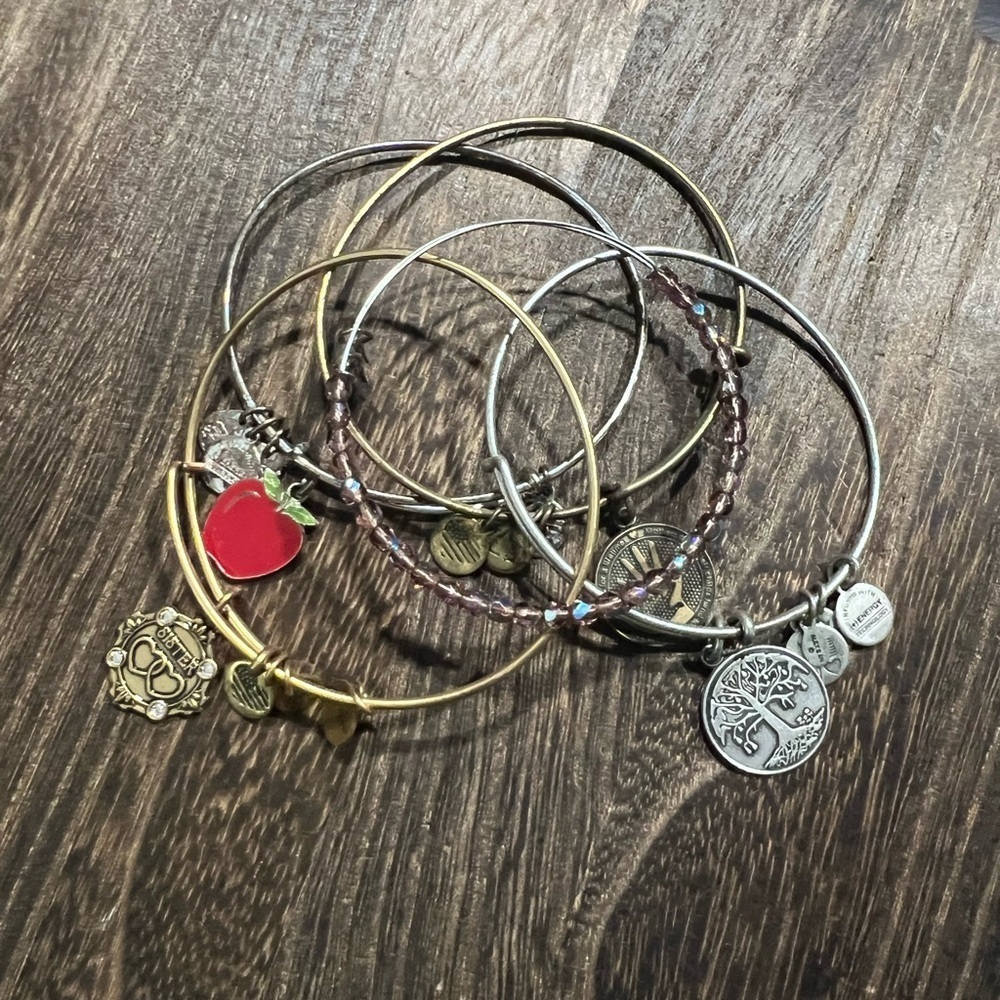 Alex & Ani Bracelets Set Of 5 B47